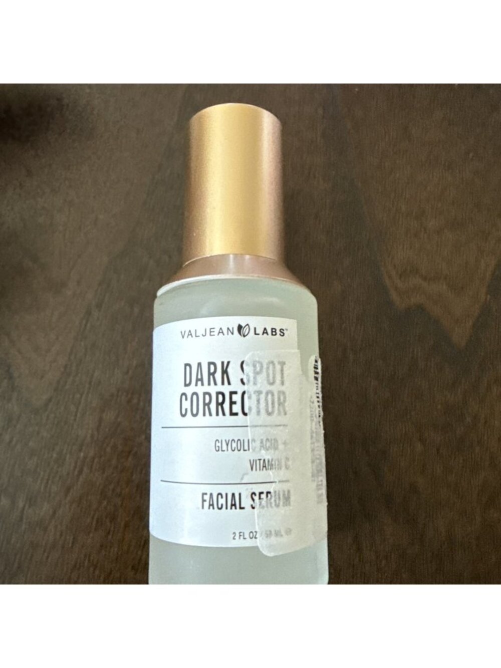 Valjean Labs DARK SPOT CORRECTOR Facial Serum - Glycolic Acid + Vitamin C - 2oz